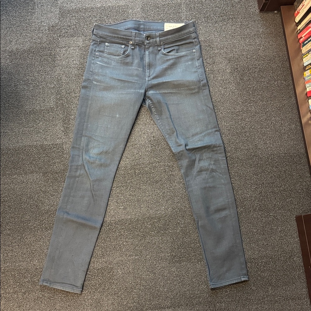 rag & bone Slim Fit Men’s Jeans in Dark Blue | Fit 2 Slim